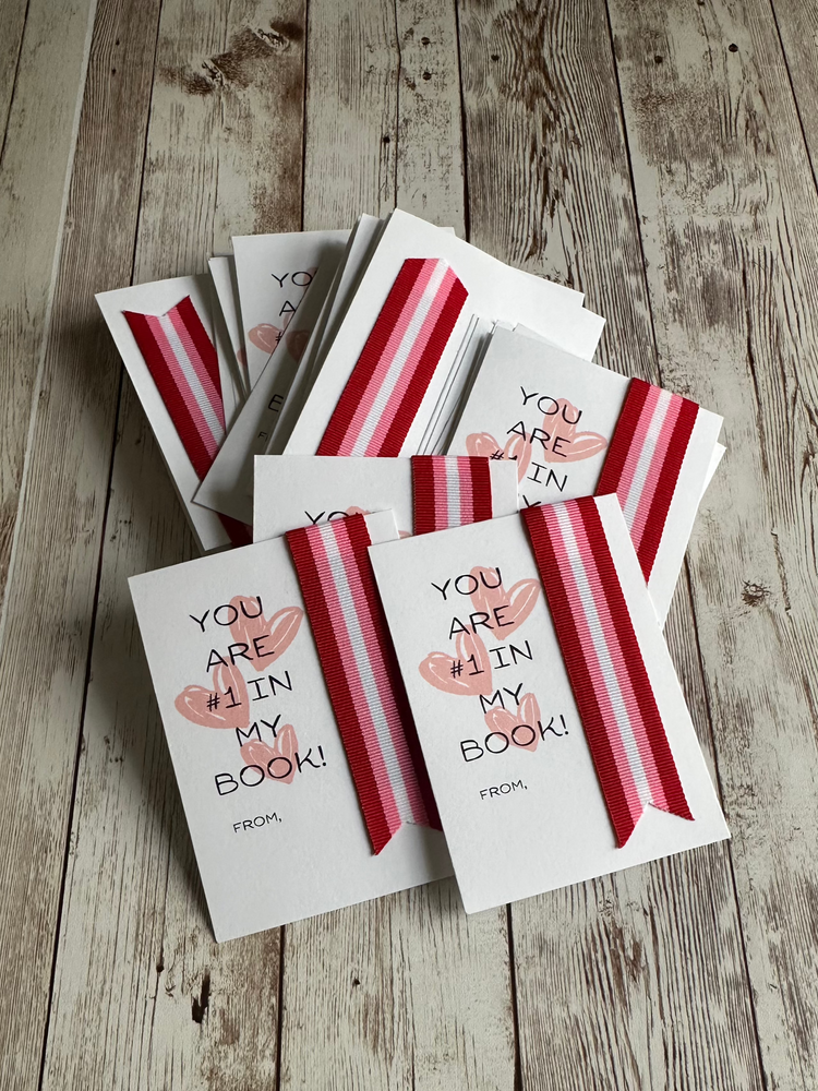 Valentine’s Day Fundraiser Bookmarks – 30 pack