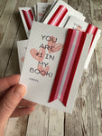 Valentine’s Day Fundraiser Bookmarks – 30 pack