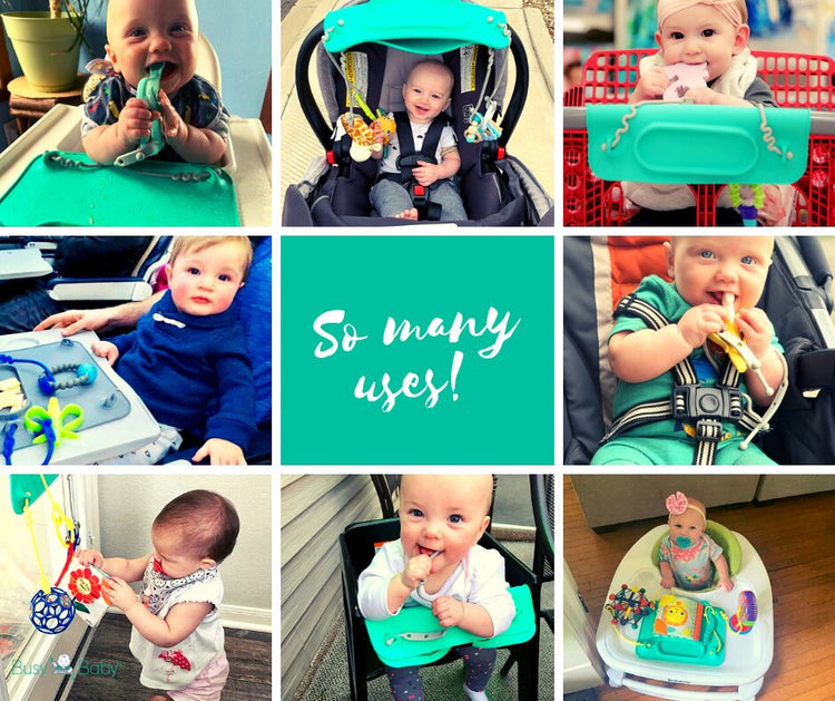 NEW! - Busy Baby Silicone Placemat
